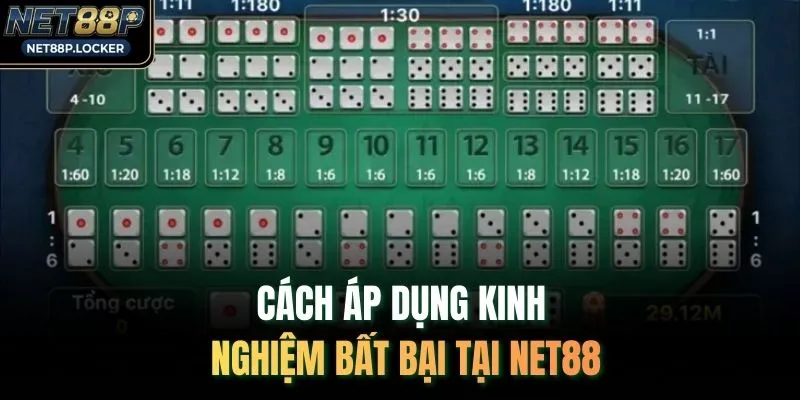 Cách áp dụng kinh nghiệm bất bại tại NET88