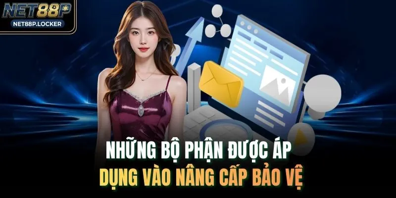 Những bộ phận được áp dụng vào nâng cấp bảo vệ