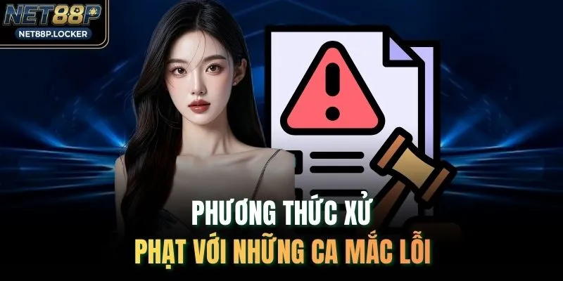 Phương thức xử phạt với những ca mắc lỗi
