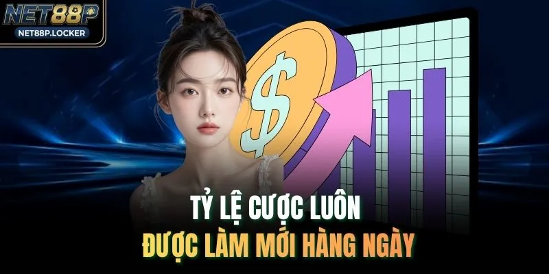 Tỷ lệ cược luôn được làm mới hàng ngày