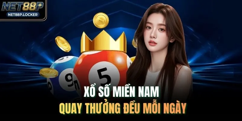 Xổ số miền Nam quay thưởng đều mỗi ngày